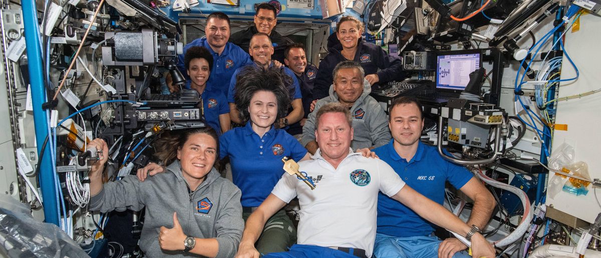 Crew der internationalen Raumstation ISS