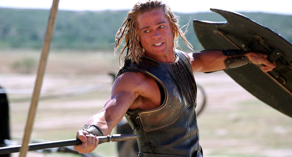 Brad Pitt im Film Troja