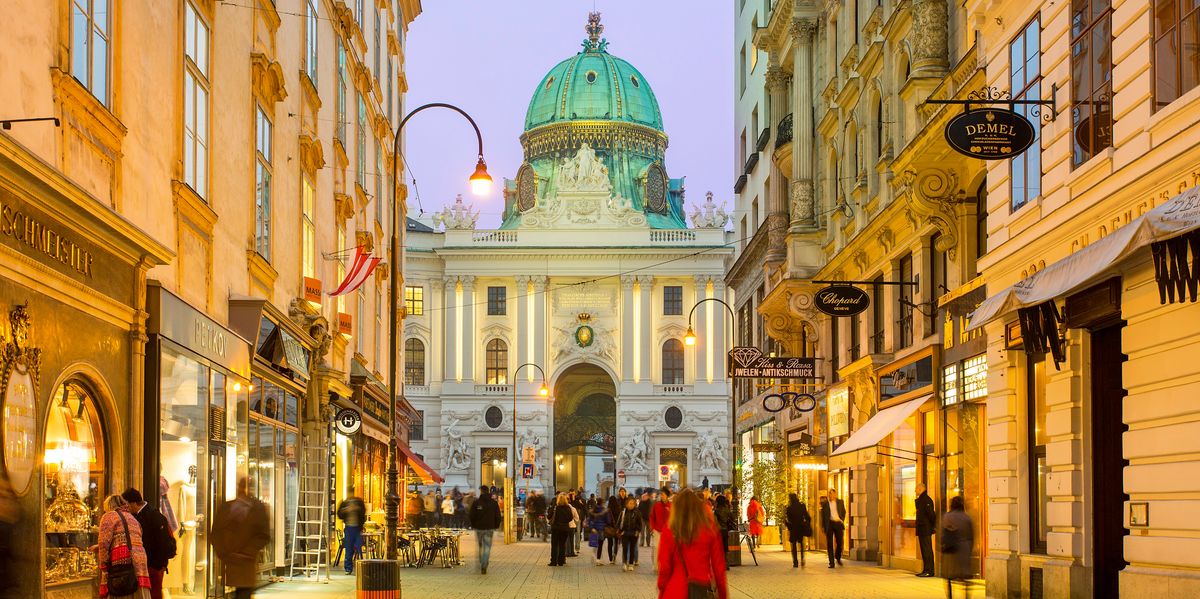 Historische Altstadt in Wien