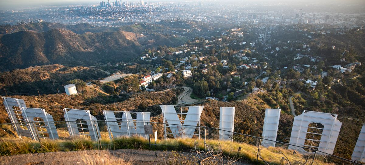 Hollywood-Signal in Kalifornien, USA