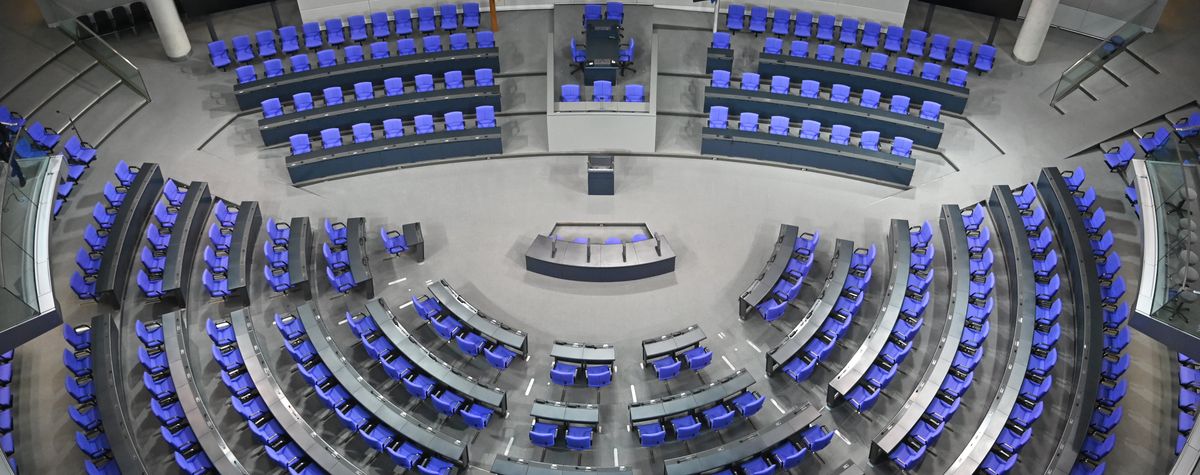 Bundestag leer